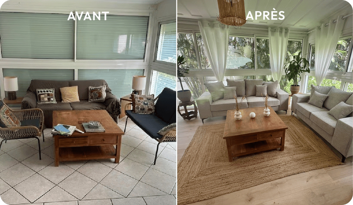 Projet de home staging à La Réunion - Vue 2