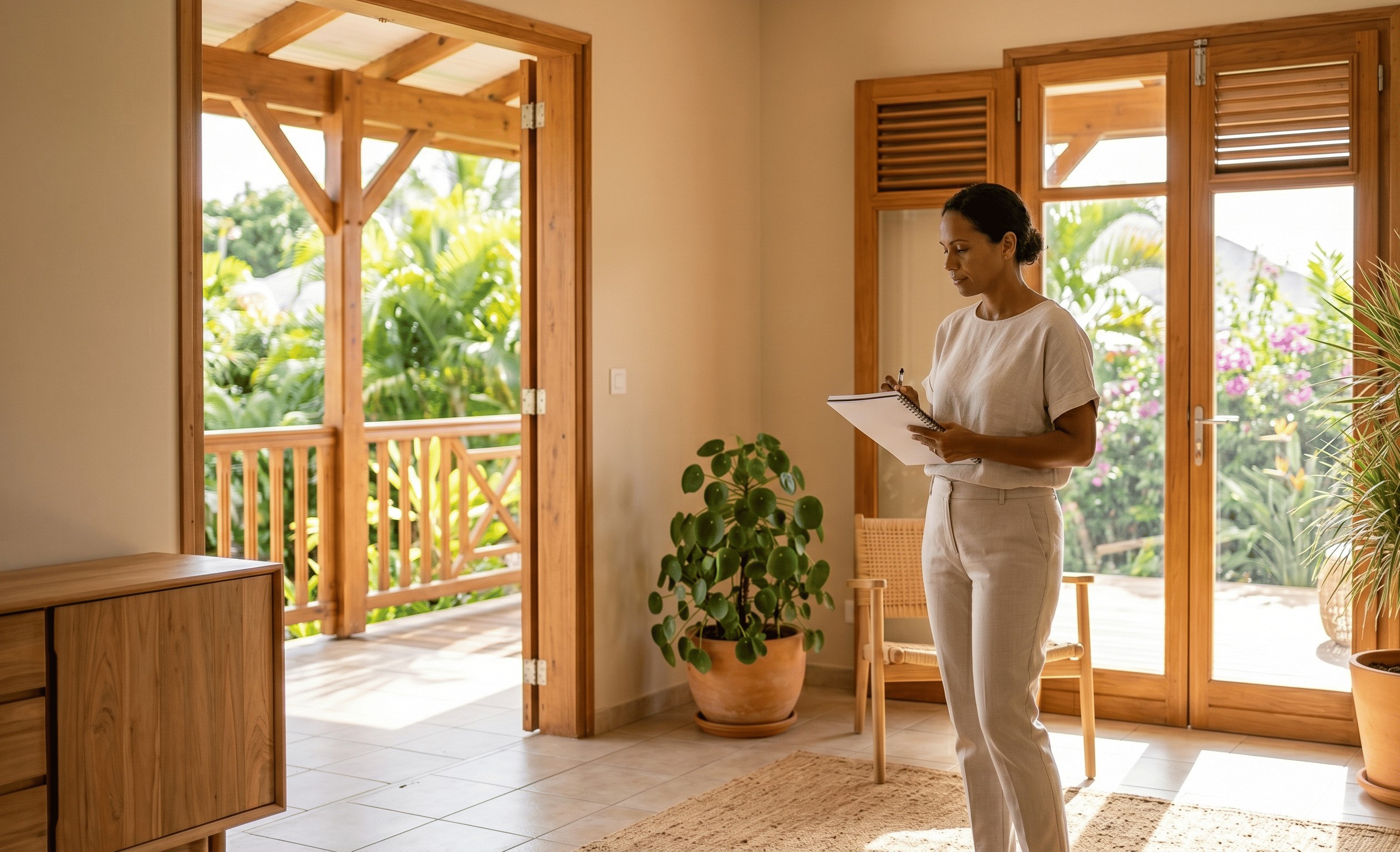 Audit professionnel d'un bien immobilier réunionnais avant home staging et mise en vente