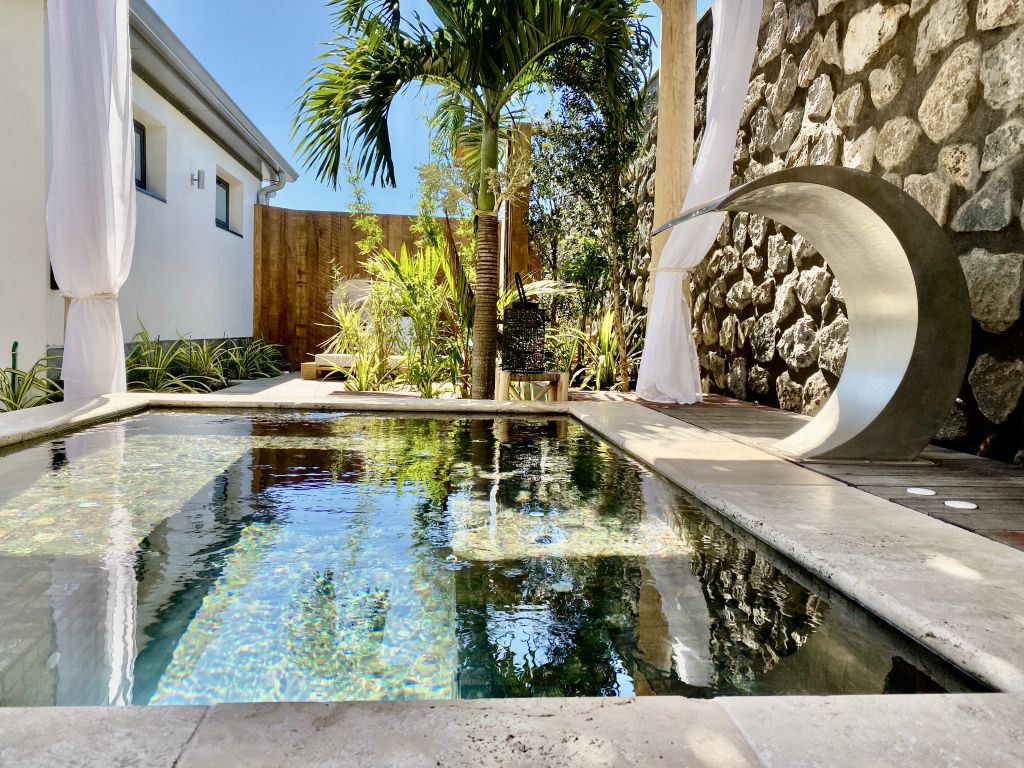 Bassin de bien-être du Spa de l'Orangerie à La Réunion