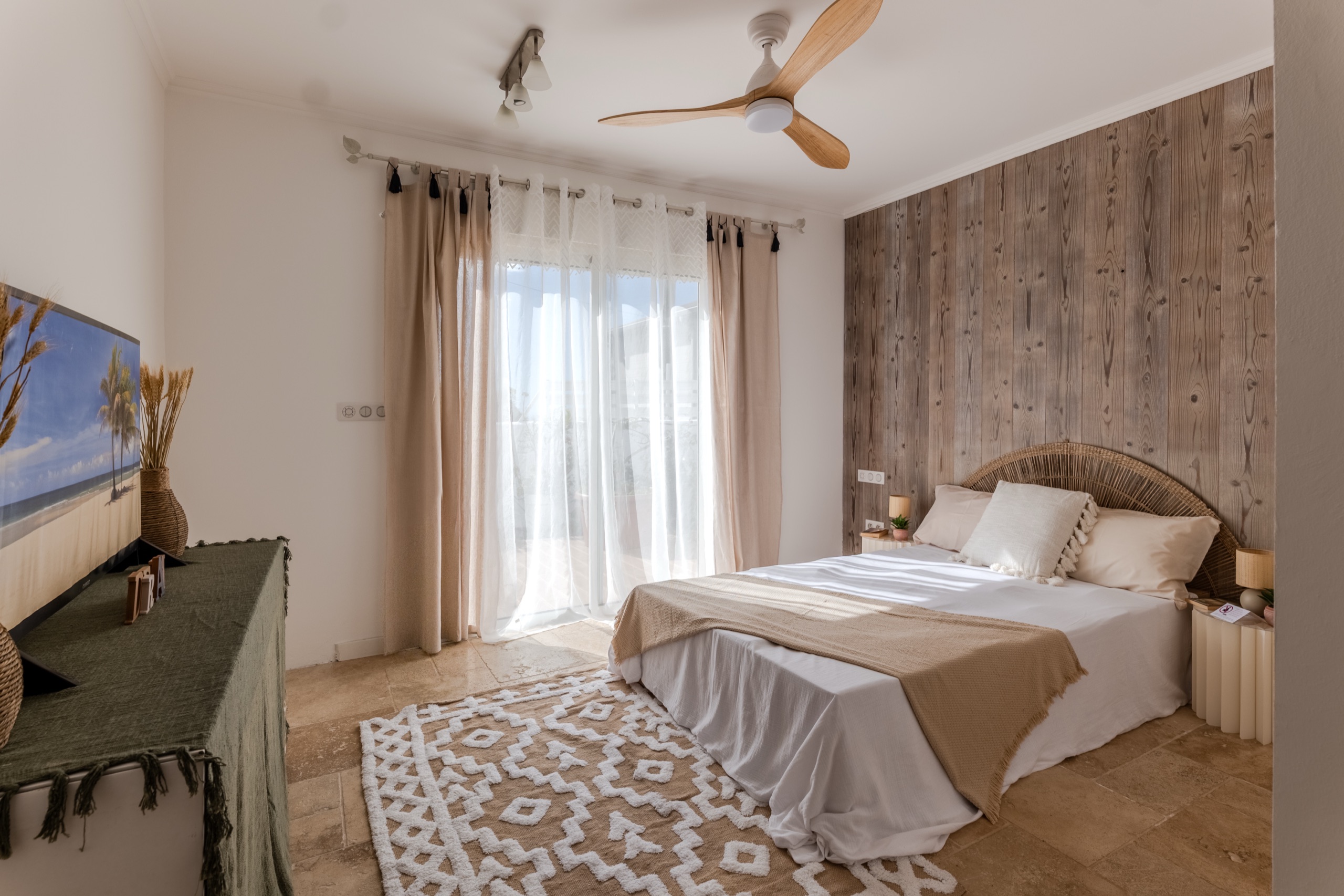 Chambre parentale, villa Sainte-Marie