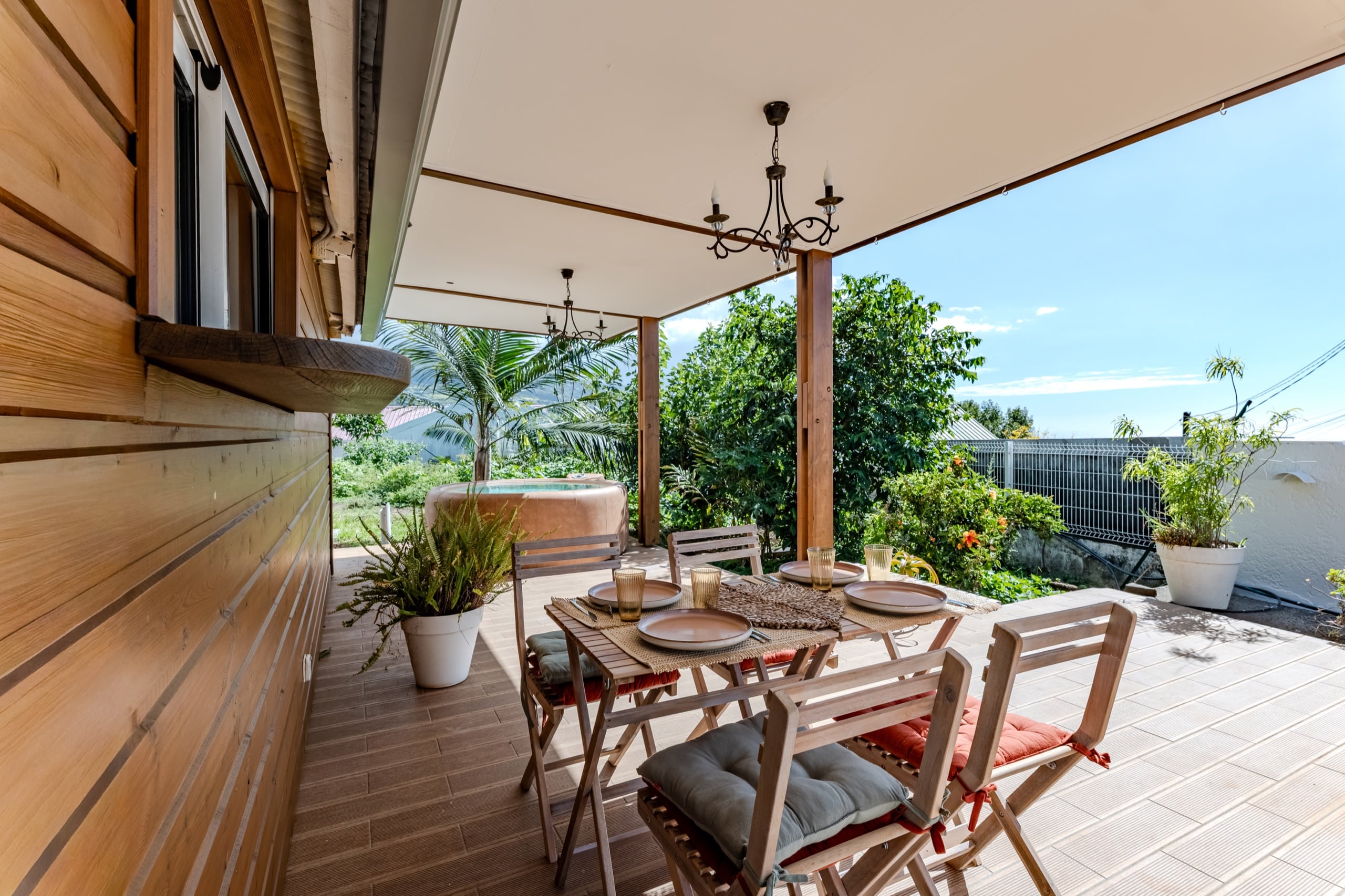 Terrasse varangue, villa Sainte-Marie